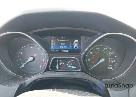 2018 Ford Focus Se из США, поврежденный, VIN 1FADP3F20JL308461